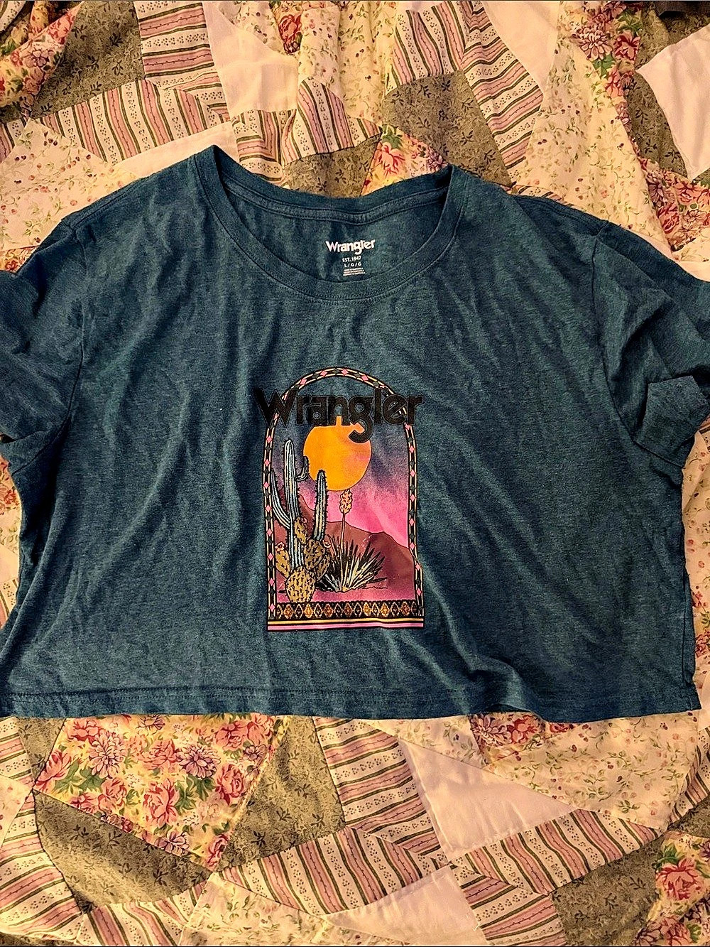 Wrangler Graphic crop top
